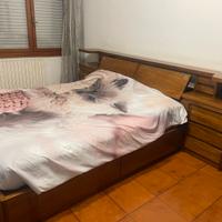 LASTMINUTE letto matrimoniale in noce massello