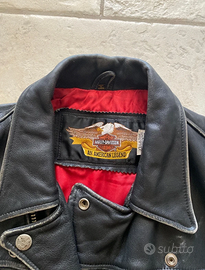 Chiodo in pelle originale Harley Davidson