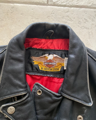 Chiodo in pelle originale Harley Davidson