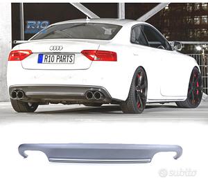 DIFFUSORE PER AUDI A5 COUPE CABRIO 11-17 LOOK S5