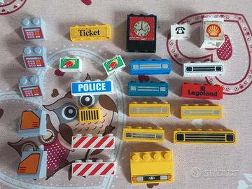 Lotto lego adesivi 