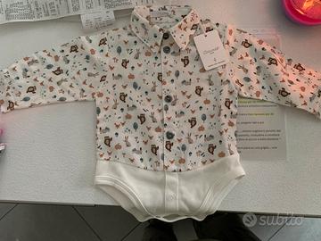 Body camicia bambino Coccodè Firenze