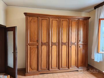 letto matrimoniale armadio como' comodini