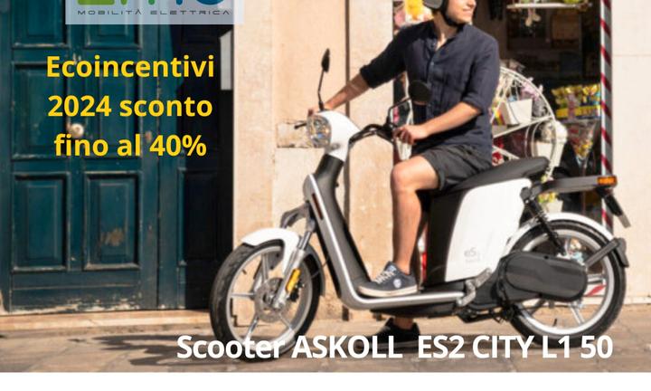 Askoll eS2 City 2025 ECOBONUS FINANZIABILE