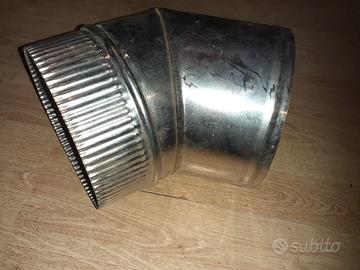 Curva 45° in acciaio inox