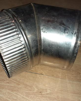 Curva 45° in acciaio inox