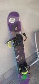 Tavola snowboard Rough + attacchi