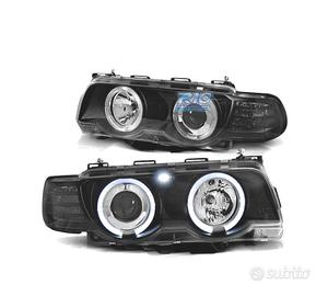 FARI OCCHI ANGEL BMW E38 98-01 NERI ADATTI XENON D
