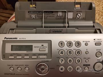 Fax Panasonic KX-FP215JT Telefono Segreteria