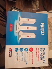 Fritz! Mesh wifi set 4200 confezione da 3
