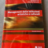 Libro Management delle istituzioni artistiche