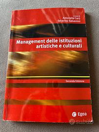 Libro Management delle istituzioni artistiche