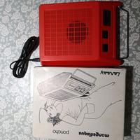 Mangiadischi Lansay Poncho Rosso con scatola