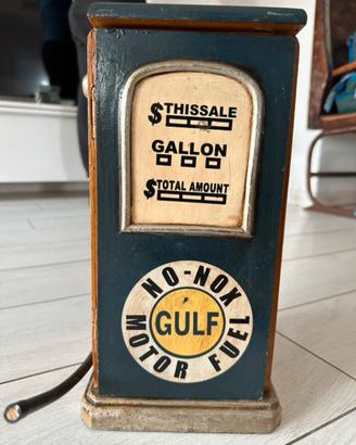 Mini Pompa Benzina Vintage GULF