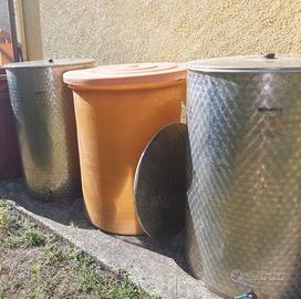 Cisterne per vino in acciaio inox – varie capacità