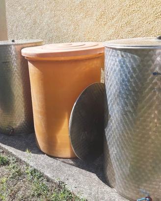 Cisterne per vino in acciaio inox – varie capacità