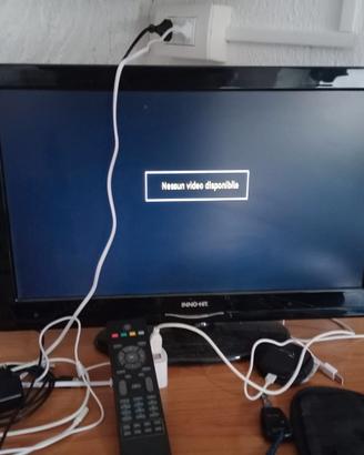 tv 21 pollici led +decoder