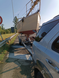 Traino Barche con carrello