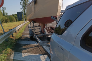 Traino Barche con carrello