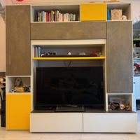 Parete attrezzata moderna