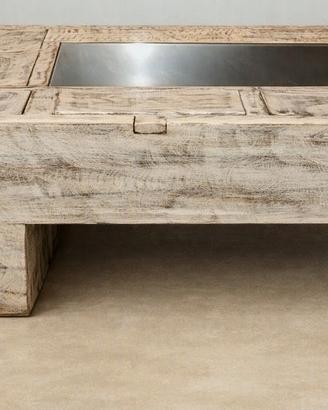 tavolino salotto legno shabby 