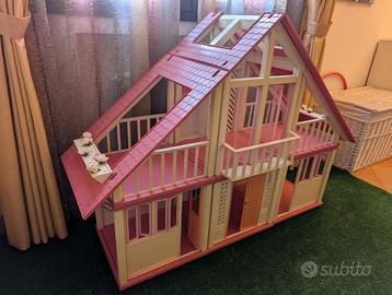 Villa di Barbie anni ’80 originale più accessori