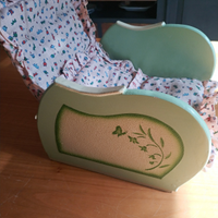 Lettino/poltrona bambola vintage