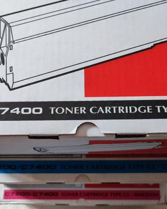 Toner Cartuccia OKI C7200 7400 originale tipo C2