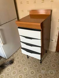 cassettiera salvarani cucina vintage