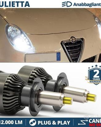 Kit Lampade LED H7 PER Alfa Romeo Giulietta 12000L