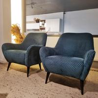 Poltrona in tessuto della Vibieffe