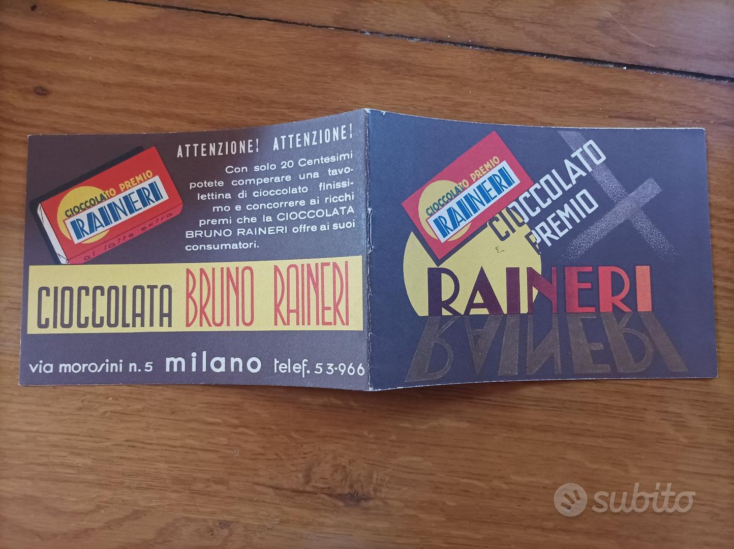 album figurine pubblicità cioccolato raineri 1937 - Collezionismo In ...