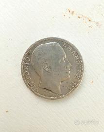 2 lire Vittorio Emanuele III/Aquila Sabauda (1905)