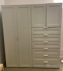 Armadio modulare PLATSA con cassettiera
