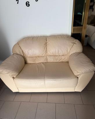 Divano 2 posti beige