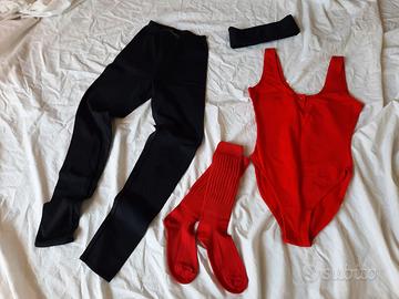 Completo Danza/Aerobica Vintage '80 originale USA