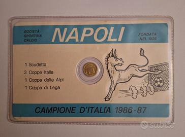 Moneta celebrativa 1° scudetto Napoli