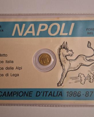 Moneta celebrativa 1° scudetto Napoli