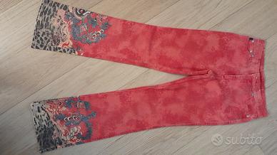 Jeans Roberto Cavalli bootcut rossi