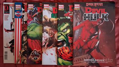 Fumetti Marvel Daredevil Devil & Hulk sei numeri