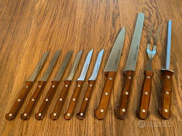 Set 10 coltelli Alexander linea Nettuno legno