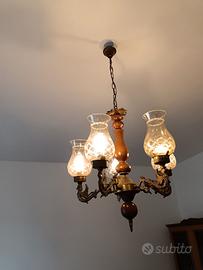 lampadario anni 70