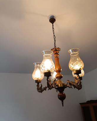 lampadario anni 70