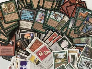 RITIRO lotti di carte magic mtg anni 1996-2010