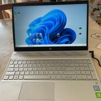 HP PAVILION 15 intel i7 16GB NVIDIA MX250