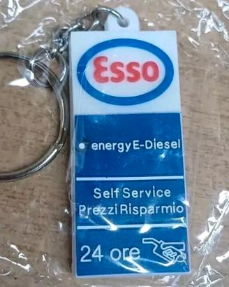 Portachiavi Distributore Benzina ESSO Vintage