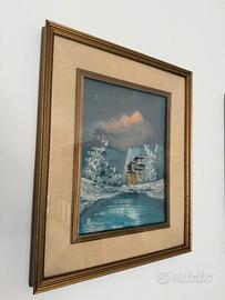 Quadri dipinti a mano.