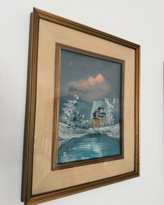 Quadri dipinti a mano.