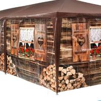 Gazebo baita 3x9 metri