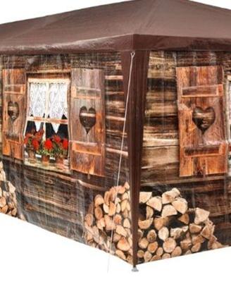 Gazebo baita 3x9 metri